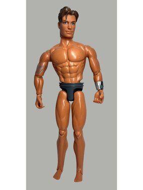 1998 Mattel Max Steel 12-Inch Fully Articulated Action Figure With Silver Bracel